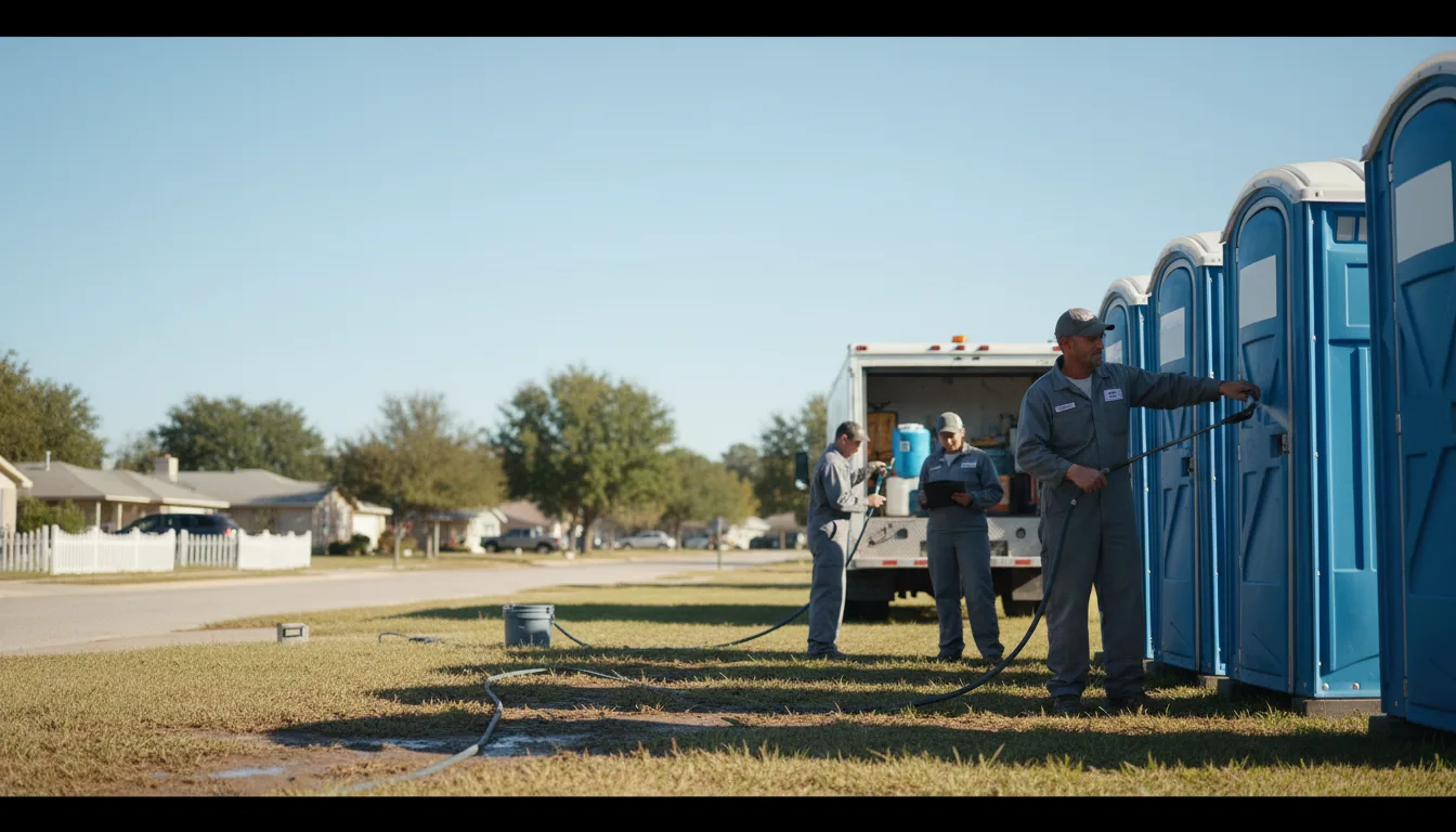 Long-Term Portable Toilet Rental in Ossian, IA near me